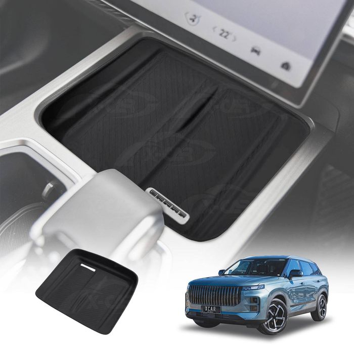 Wireless Charging Mat For Jaecoo J7 2024-onwards Center Console Non-slip Silicone Protective Pad Interior Accessories