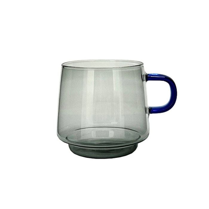 Glass Talks - Glass Cup Grey  8x7.5cm