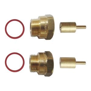Kinetic 15mm Wall Tap Spindle Extender - 2 Pack