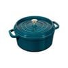 Staub 20cm/2.2l Cast Iron Round Cocotte Pot W/ Lid - La Mer
