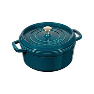 Staub 20cm/2.2l Cast Iron Round Cocotte Pot W/ Lid - La Mer