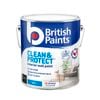 British Paints Black Matt Clean And Protect Interior Paint - 4L