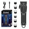 NNEOBA Cordless Beard & Hair Clipper Powerful Electric Trimmer for Men Black