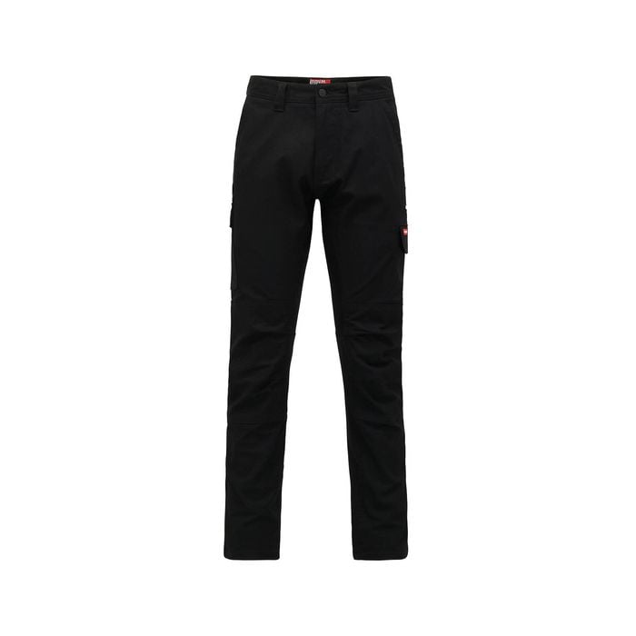 Hard Yakka Black 3056 Stretch Canvas Cargo Pants - Size 92R