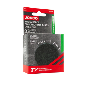 Josco 50mm Extra Fine Surface Conditioning Discs - Pack of 3