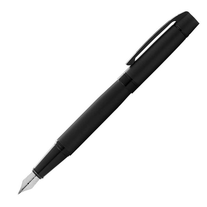 Sheaffer 300 Fountain Pen w/ Black Trim (Matte Black) (Fine)