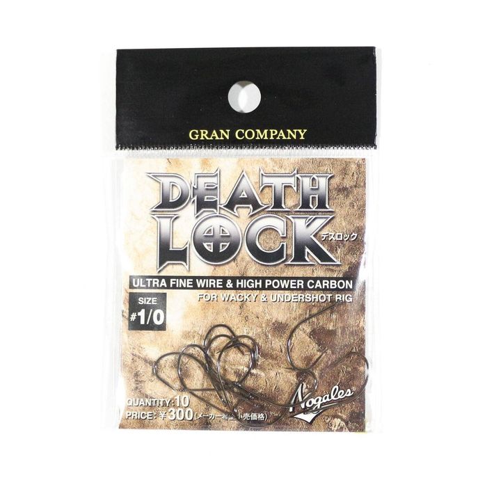 Varivas Nogales Death Lock Ultra Fine Wire Wacky Mosquito Fishing Hook 1/0