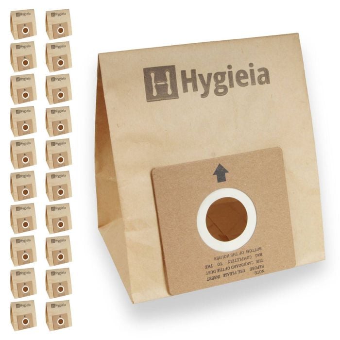 Hygieia 20x Dust Bags For Hoover, Volta, Kambrook & Many More Vacuum Cleaners
