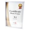 Unigift Slim Certificate Glass Picture Photo Frame A4 21x29.7cm White