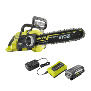 Ryobi 36V 14" 35cm Brushless Cordless Chainsaw 4.0Ah Kit RCS36X4