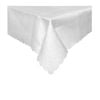 Jacquard Table Cloth Scribble White 135 x 180 cm