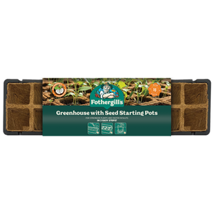 Fothergill’s 16 Cell Coco Fibre Pot Greenhouse Kit