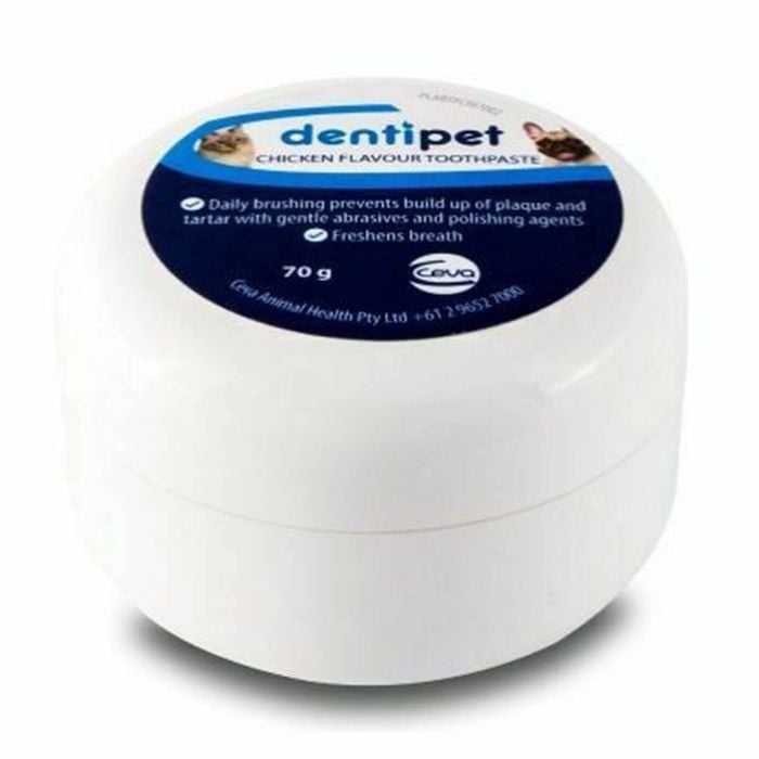 Dentipet Dog And Cat Dental Care Fresh Breath Toothpaste Chicken 70g