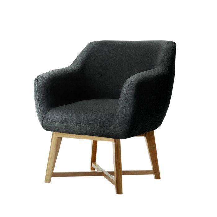 Artiss Aston Charcoal Armchair