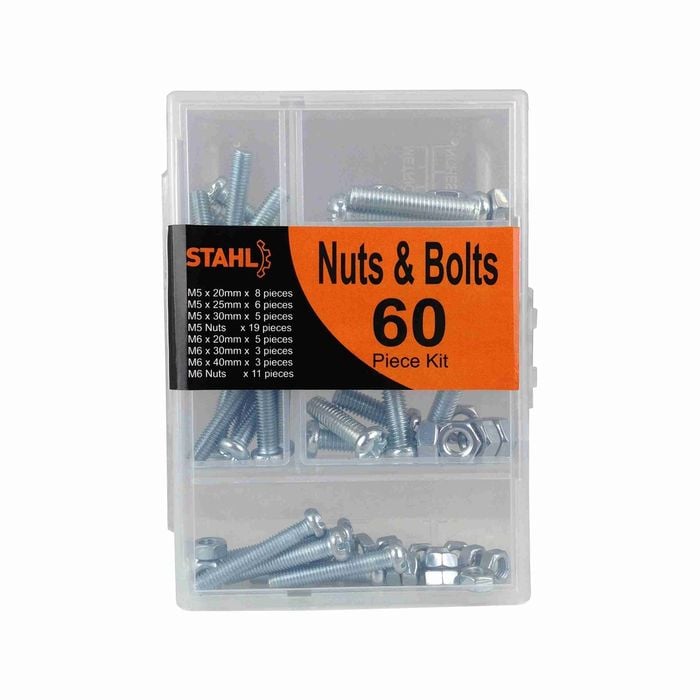 STAHL 60 Piece Handy Kits Nuts Bolts