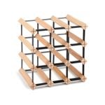 Artiss 12 Bottle Wine Rack Natural