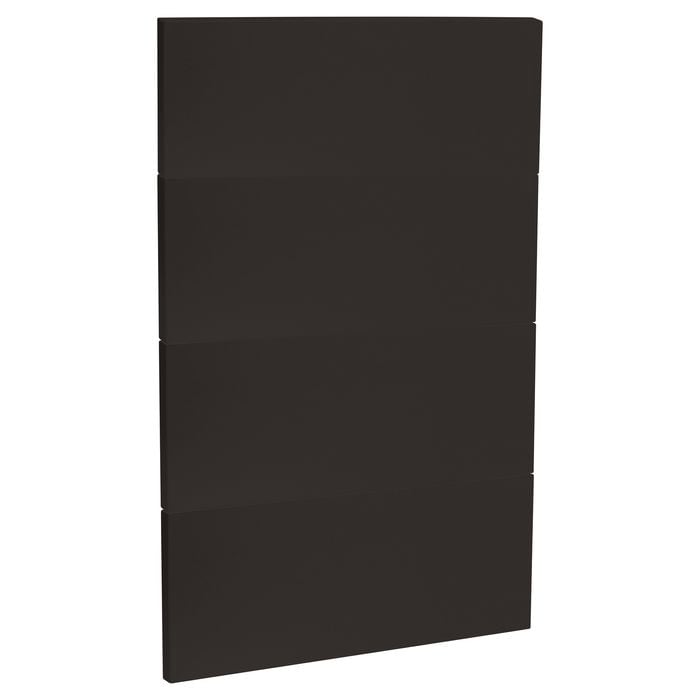 Kaboodle 450mm Grey Spice Modern 4 Drawer Panels