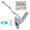 Genuine Turbo Charger Oil Feed & Return Pipe With Gaskets For Toyota Landcruiser 100 Series Hdj100 1hd-fte 4.2l