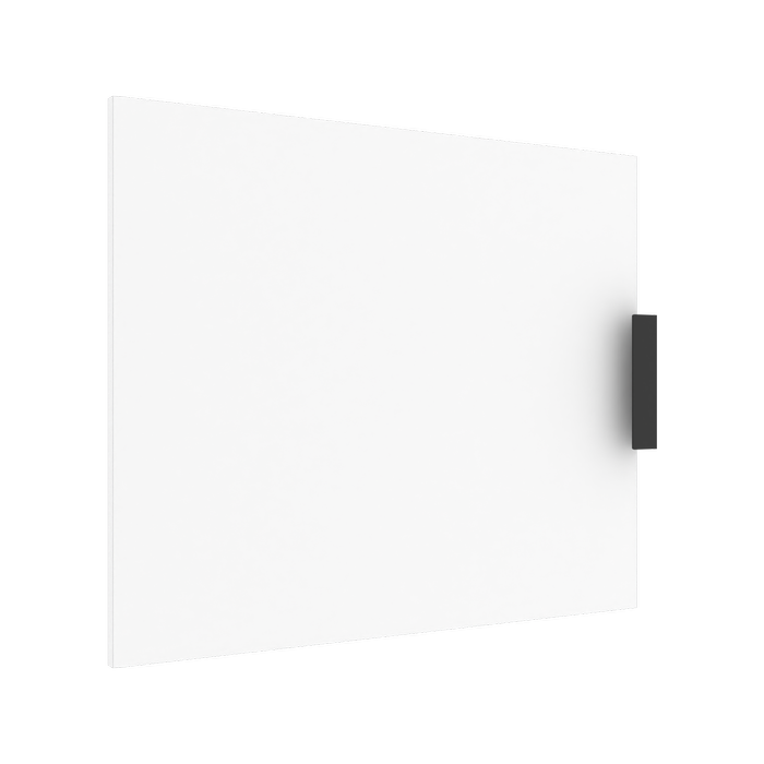 Lugna 512 x 600 x 16mm White Left Hand Door