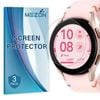 3 Pack MEZON Samsung Galaxy Watch FE (40 mm) Ultra Clear TPU Film Screen Protectors