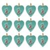 12x LVD Hang Heart Lazy Dayz Santa Decorative Sculpture Ornament Home Decor