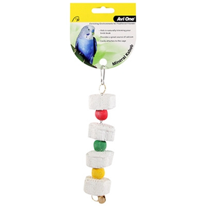Avi One Bird Toy Mineral Star Kabob 18x5.5x5.5cm (20458)