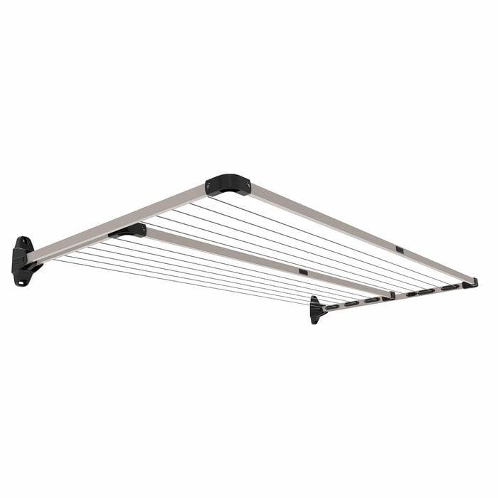 Daytek Twin Fold Down Clothesline - Sand