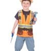 Construction Worker With Tools Boys Occupation Costume - 6-8