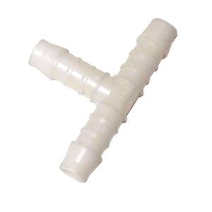 GD Watermark 16mm Clear Vinyl Tube Fitting T-Piece Connector - 2 Pack