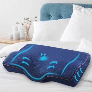 Giselle Cervical Pillow Memory Foam Contour Pillow Neck Support