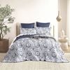 Renee Taylor Delos Quilted Reversible European Square Pillowcase 65x65cm
