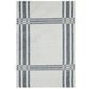 Handwoven Woolen Rug-Bushra 6323-Ivory/Charcoal-250x300cm