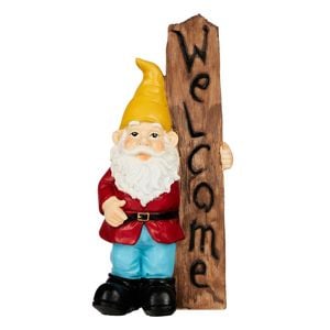 Northcote Pottery Welcome Gnome Garden Statue