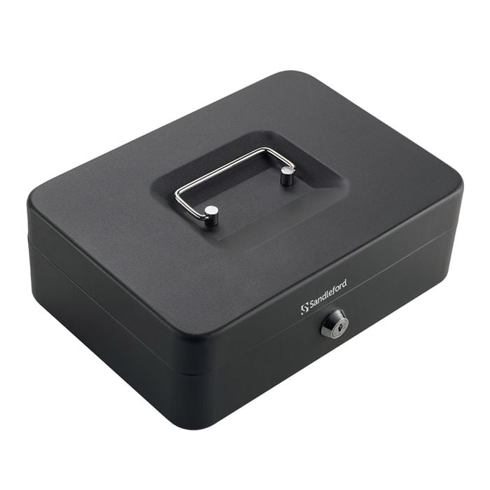 Sandleford 250mm Black Large Cash Box