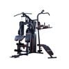 Powertrain Multi Station Home Gym 150lbs Weights Punching Bag