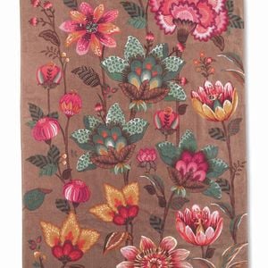 Pip Studio 100cm x 180cm Khaki Sunny Side Up Cotton Beach Towel