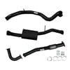 Ignite Exhausts Dump Pipe Back for Nissan GU Patrol 4.2L Turbo Diesel Wagon 3" Inch /Muffler Black Aluminised Steel