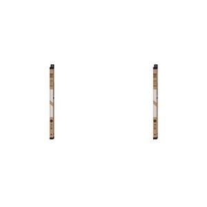 2PK Impact Merch Wooden Magnetic Hangers 25x61cm - White Boxed