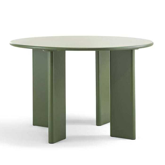 Omni 120cm Ecru Putty Chunky Round Dining Table