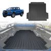 AUSGO 3D TPE Ute Mat for Ford Ranger Dual Cab 2022-Onwards Fitted with Factory Plastic Tub Liner Tray Mat