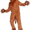 Deluxe Adults Plus Size Plush Lion Costume With Fluffy Mane - Xlarge