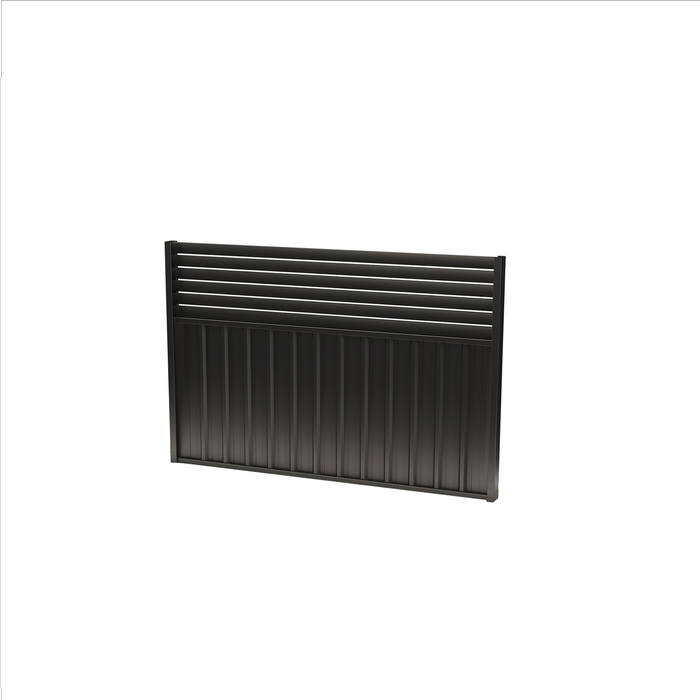 Sector Panel Fencing 1.2/0.6m Ebony Borderline Fencing Panel