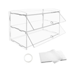 Alston 2-tier Bakery Display Case Cabinet Pastry Acrylic Cupcake Donuts Cake Pastry