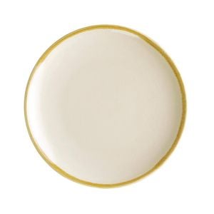Olympia Kiln Sandstone Round Coupe Plates 178mm Pack of 6