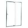 Rick McLean's Smart Pivot Front Only Showerscreen Adj 1370-1520mm Silver