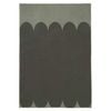Loopsie-320cm X 230cm-inuya Printed Dark Green Washable Rug