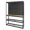 Pinnacle 1830 x 1500 x 540mm Black Heavy Duty Workstation
