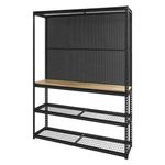 Pinnacle 1830 x 1500 x 540mm Black Heavy Duty Workstation