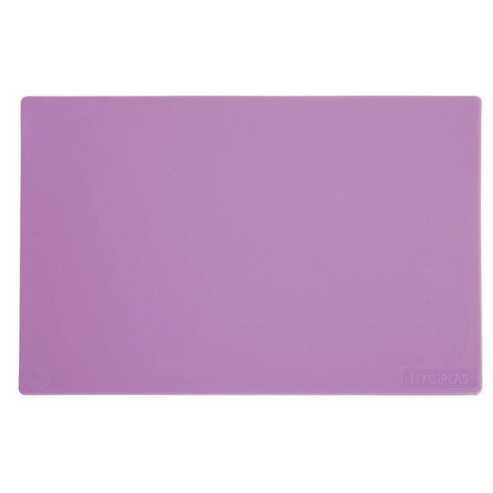 Hygiplas Chopping Board Low Density Purple 450x300x10mm Food Preparation Kitchenware