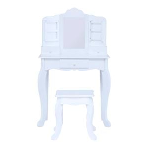 Teamson Kids - Little Princess Anna Medium Play Vanity - White